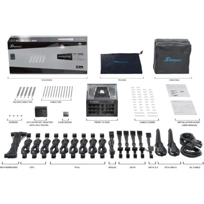 Блок питания Seasonic 1600W (PRIME TX 1600-ATX31) Винница - изображение 5