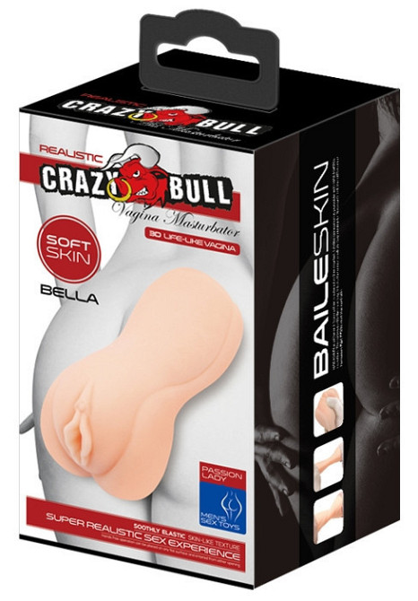 Мастурбатор-вагина Crazy Bull - Bella Realistic Masturbator, BM-009187-1 Sex Aura Киев - изображение 9