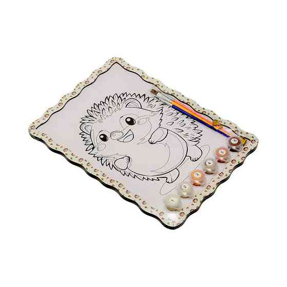 Дитячий набір для розпису по дереву "Їжачок" Puz-22947 формат А4 Вінниця