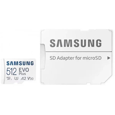 Карта памяти Samsung 512 GB microSDXC Class 10 UHS-I U3 V30 A2 EVO Plus+SD Adapte (MB-MC512SA/EU) Винница - изображение 6