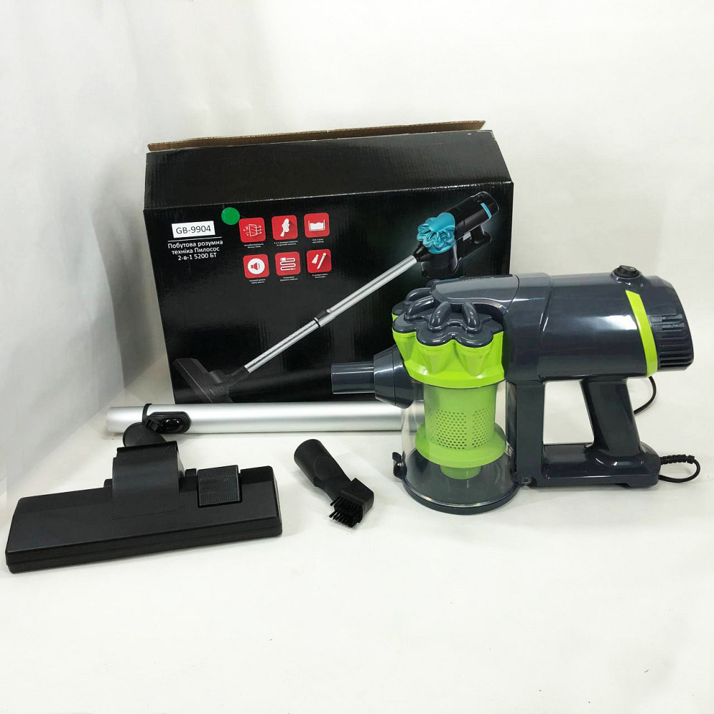 Колбовый пылесос для уборки пыли GOLDBERG, Пылесос с контейнером для уборки пыли Пылосос дома EJ-53 Киев - изображение 3