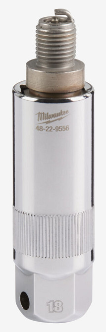 Головка хромована 3/8'' MILWAUKEE для свічок запалювання, 18мм Одеса - фото 3