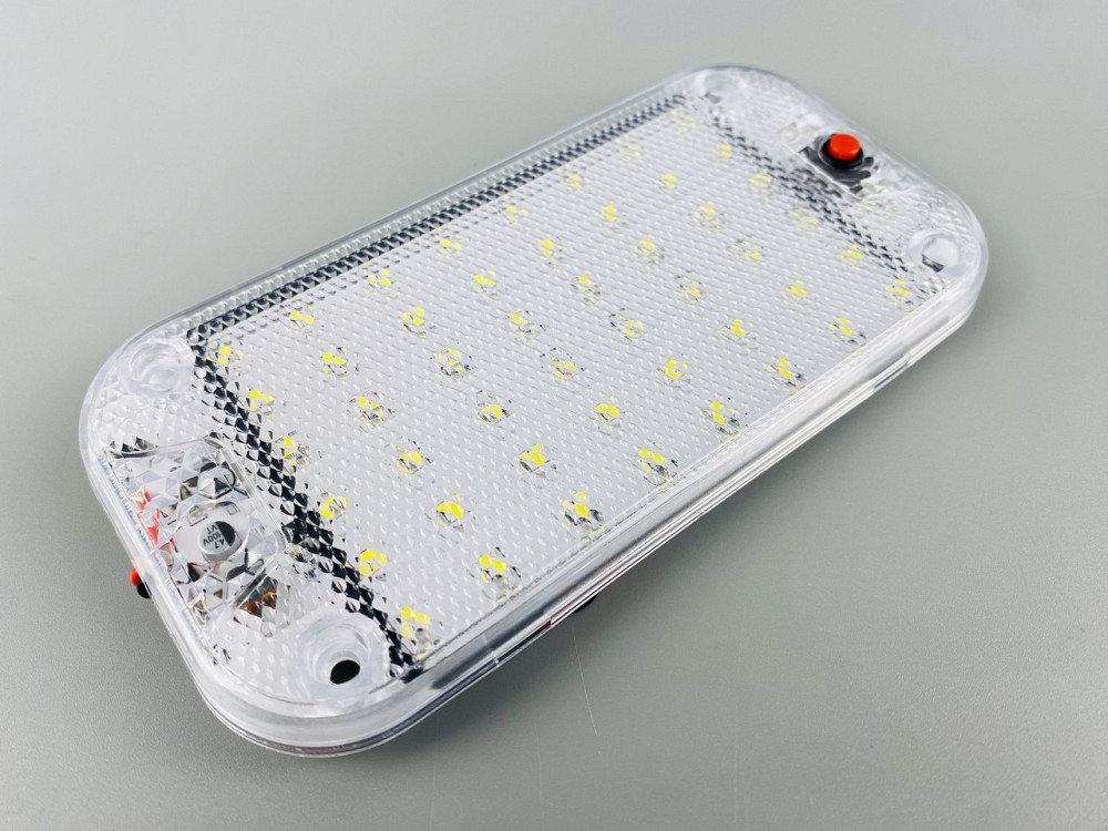 Лампа LED освітлення салону; 12-24 В; вимикач на лампі; 150 мм x 75 мм x 12 мм. Мукачево - фото 6