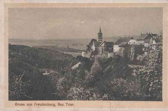 Почтовая карточка. FREUDENBURG Полтава