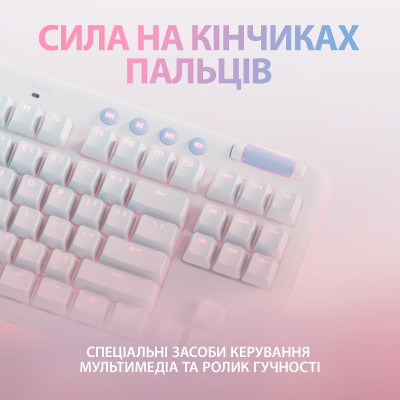Клавіатура Logitech G713 Aurora Gaming GX Red USB UA Off-White (920-010678) Вінниця - фото 5