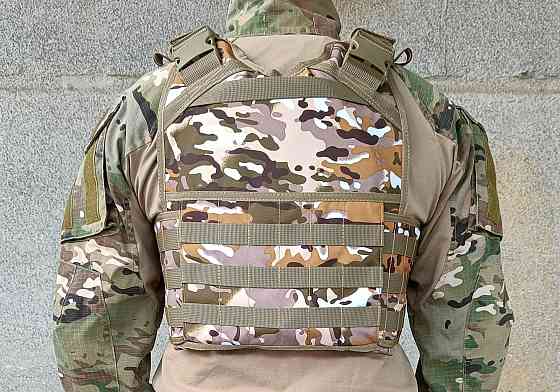 Плитоноска Pantsyr-2 (тактичний військовий жилет, бронежилет MOLLE) Multicam Arid Коломыя