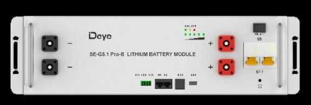 Аккумуляторная Батарея: Deye SE- G5.1 Pro - B ( LiFePo4 51.2V 100Ah 5.12kWh.SE-G5.1 Киев - изображение 1