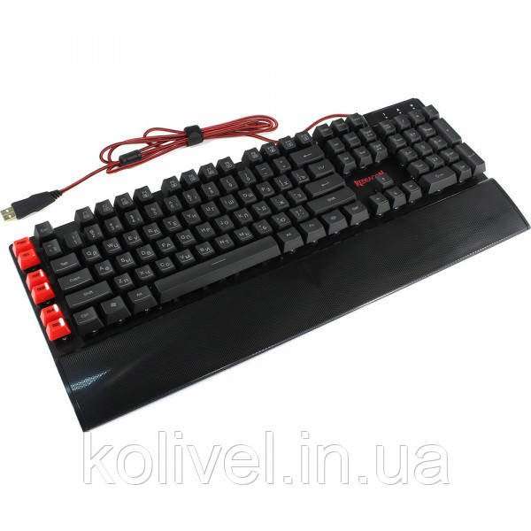 Клавіатура ігрова Redragon Yaksa K505 UKR, 7 кольорів AntiGhost USB (70392) Київ - фото 3