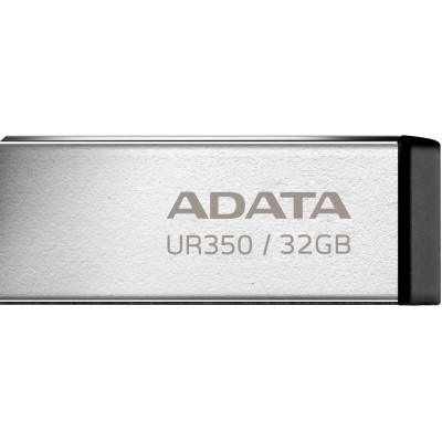 USB флеш накопитель ADATA 32GB UR350 Silver-Black USB 3.2 (UR350-32G-RSR/BK) Винница - изображение 1