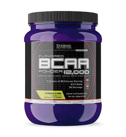 Амінокислоти Ultimate nutrition BCAA 12,000 228 г, Lemon Lime Луцьк