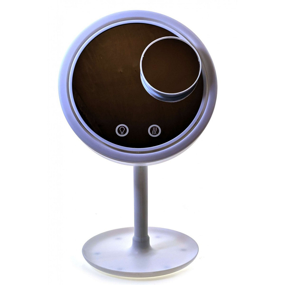 Дзеркало косметичне з підсвічуванням та вентилятором Київ - фото 1