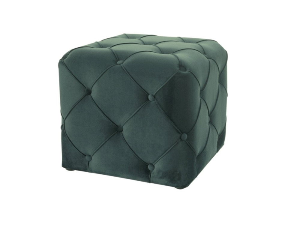 Пуф AVIVA K VELVET зелений/венге BL.78 Київ - фото 1