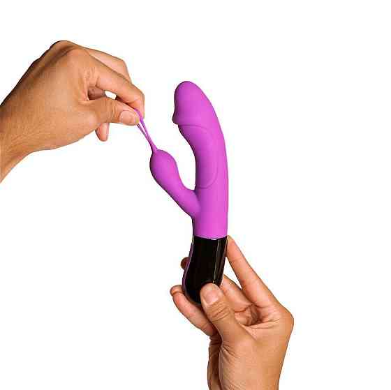 Вібратор-кролик Adrien Lastic Ares 2.0 з петелькою для пальця, що перезаряджається Sex Aura Київ