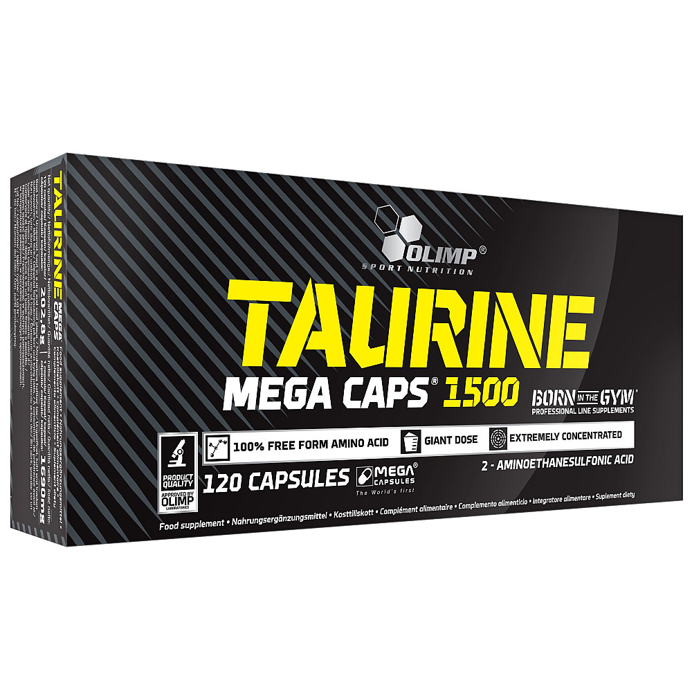 Таурин Olimp Taurine Mega caps 120 caps Луцк - изображение 1