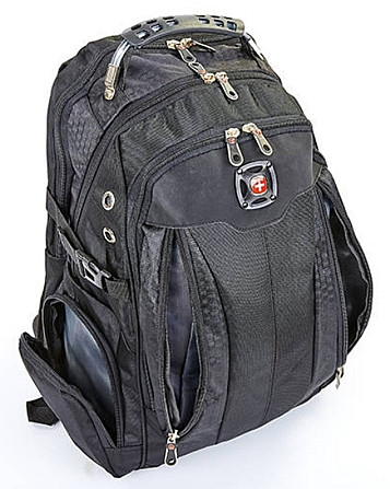 Рюкзак SWR 7620-1 30л 44x32x13 черный Киев - изображение 7
