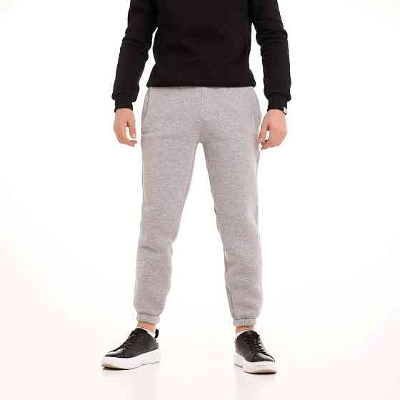 Чоловічі штани джогери з кишенями сірий меланж Pobedov 007 ЗИМА Київ