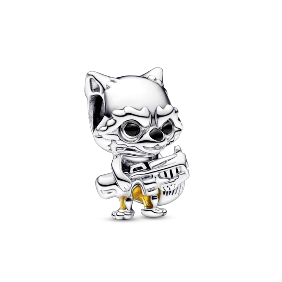 Срібна намистина Пандора "Єнот Ракета" MasterSem Київ - фото 1