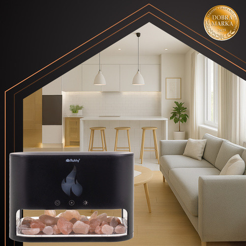 Аромадифузор з ефектом каміна 250 мл з підсвічуванням Ruhhy (26417) Нововолинськ - фото 3