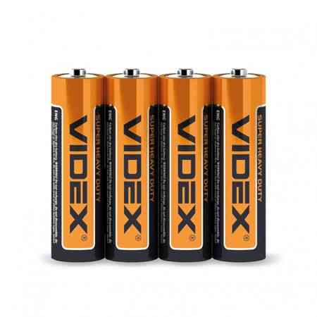 Батарейка Videx R6/AA / соляна / 60шт. в пачці Дніпро