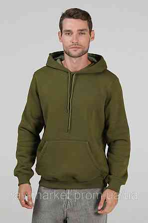 Худі базове утеплене Ray Basic чоловіче хакі (U0401M-Khaki) Київ