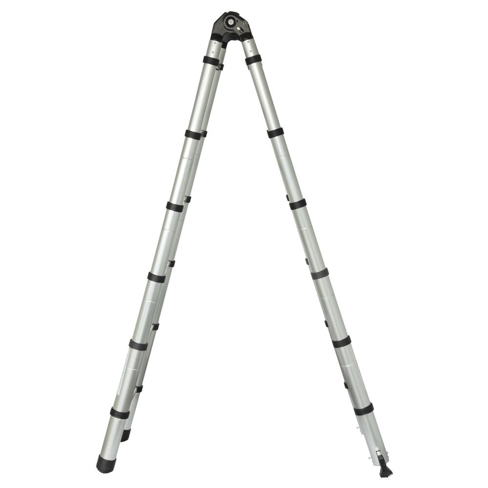 Flora Лестница телескопическая универсальная 12 ступеней 3.8м FLORA (5033414) Коломия - фото 5