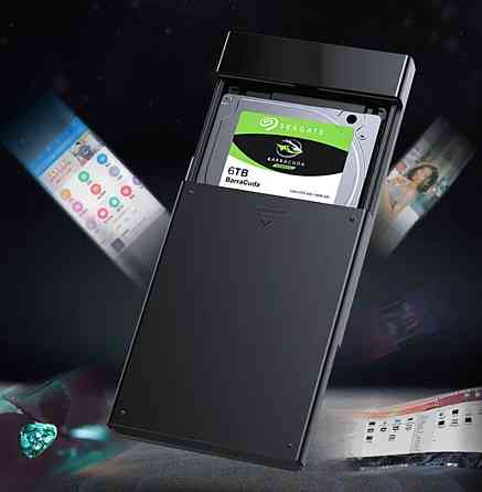 Зовнішній карман UGREEN US221 2.5 Inch Hard Drive Box(UGR-30847) (UGR-30847) Київ