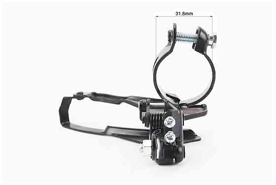 Перемикач ланцюга передній з нижньою тягою, кріпл. 31,8мм, під зірку 42Т, чорний Київ