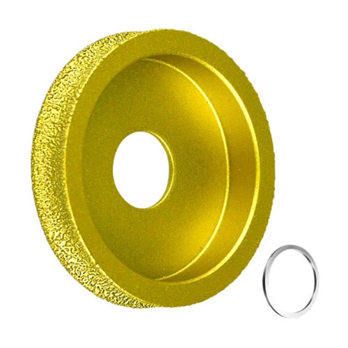 Профільний алмазний диск 75x10 мм для шліфування каменю та скла Київ - фото 1