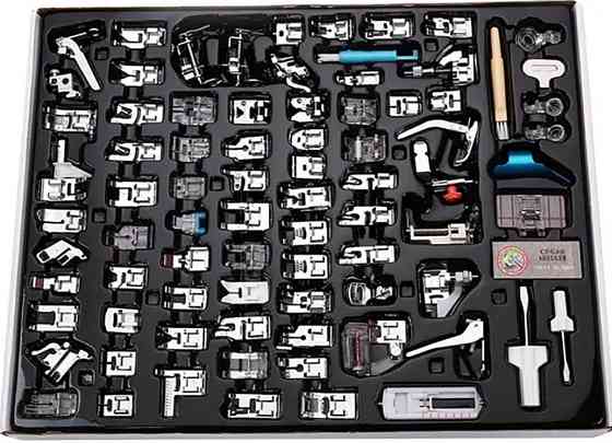 Набір із лапок для швейних машин Singer Baby Lock Brother Janome, 82 шт. 8771 Винница