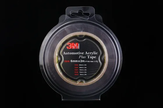 Скотч 2-сторонній чорний 1.1м 3M піноафровий 6мм х 2м Вінниця