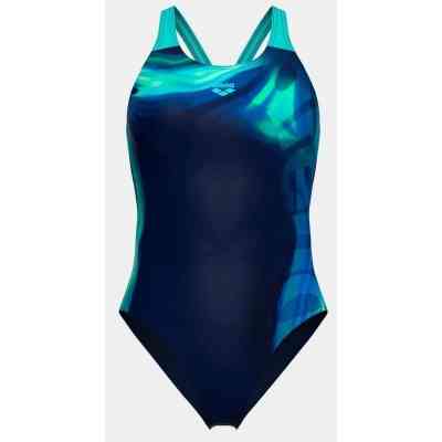 Купальник Arena Dreamhline Swimsuit V Back 008328-780 синій, бірюзовий 36 (3468337419013) Винница