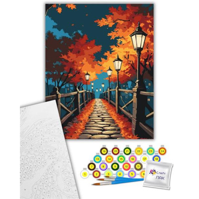 Картина по номерам ArtCraft Нічна прогулянка 40х50 см (11054-AC) Вінниця - фото 1