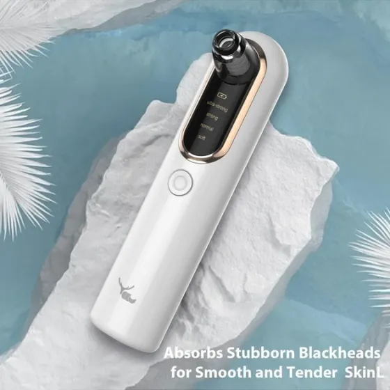 Вакуумный очиститель пор Yccu Y002 для лица, 4 режима, 4 насадки, USB, удаление черных точек Киев