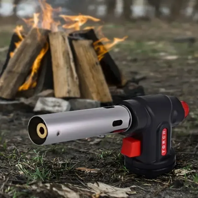 Портативная газовая горелка 504 С на баллончик с пьезоподжигом 0433 Одесса - изображение 1