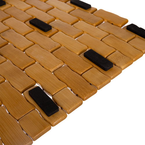 Бамбуковый водонепроницаемый коврик для ванной комнаты 80х50 см Ruhhy (26048) Нововолынск - изображение 3