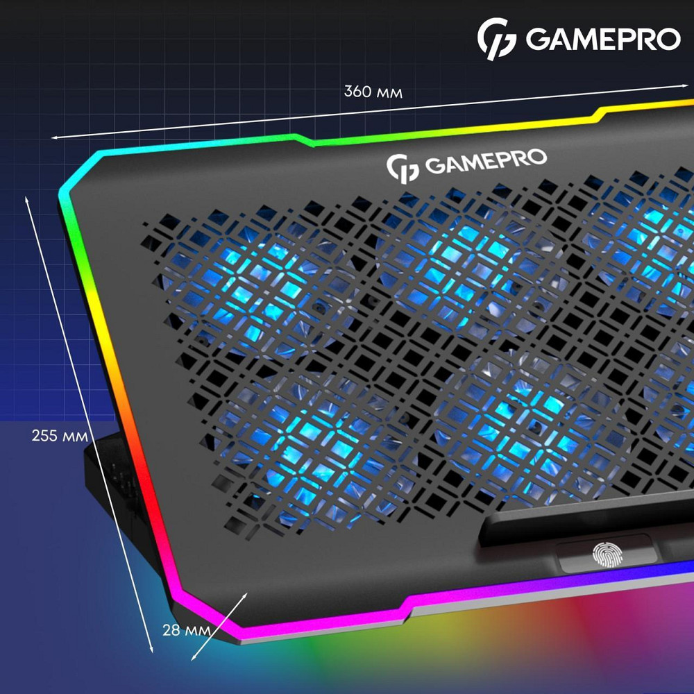 Охолоджувальна підставка для ноутбука GamePro CP660 ( 10825 ) Харьков - изображение 12
