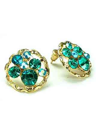Серьги гвоздики СГ1550-4-17-6 Киев