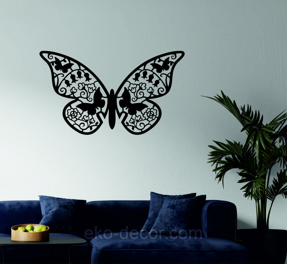 Декоративне настінне Панно  «Метелик» , Декор на стіну Київ - фото 9