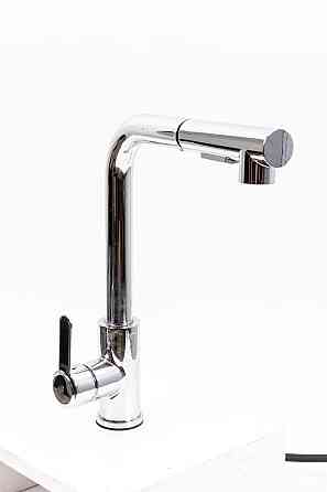 PLATINUM Змішувач кухонний з висувною лійкою FC-1 Platinum (polished) Київ