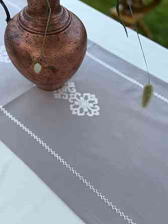 Ecotton Ранер доріжка Ecotton 45x170 см для обіднього столу водовідштовхувальна в етно-стилі сі Коломия