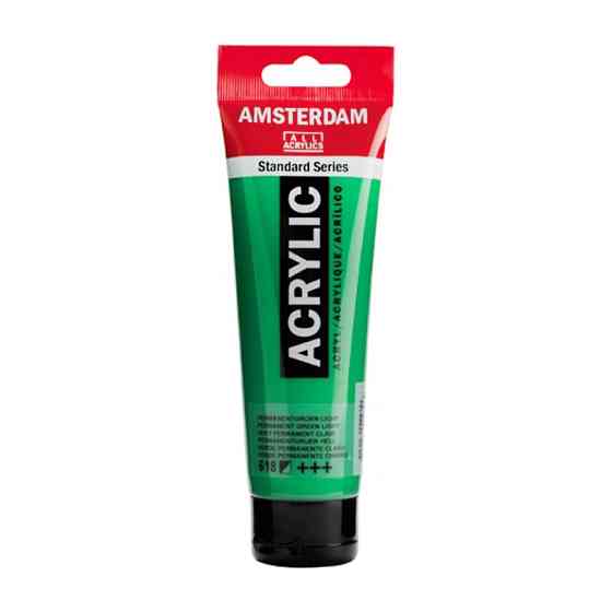 Фарба акрилова AMSTERDAM (618) Перм. зелений світлий 120 мл Royal Talens Київ