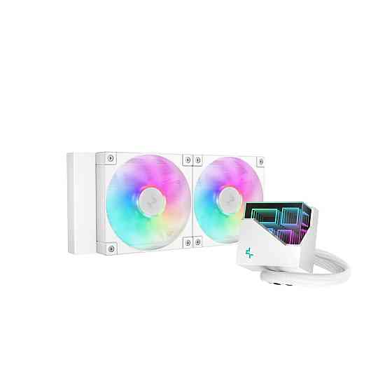 Система водяного охолодження DeepCool LT240 ARGB White (R-LT240-WHAMNC-G-1) ( Білий ) Харків