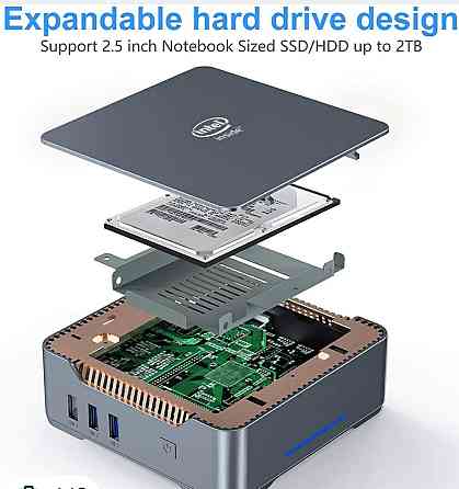 Новый мини ПК 12/512 windows 11 pro 4k 60гц intel Харьков