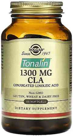 Кон'югована лінолева кислота Тоналін Solgar Tonalin CLA 1300 мг 60 капсул Київ