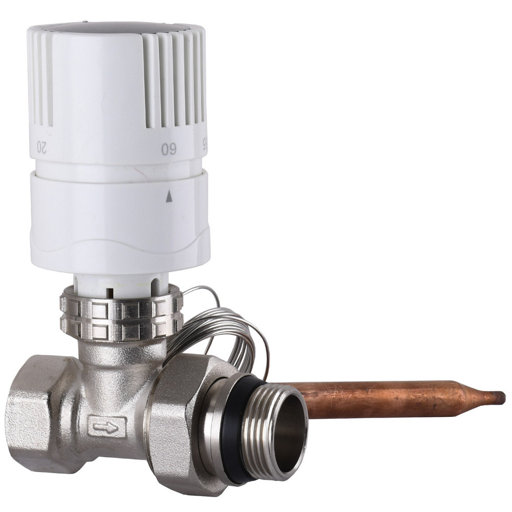 Вузол пiдмiшування з термоголовкою ECO 01A-4 3/4″х3/4″ прямий (000023558) Київ - фото 1