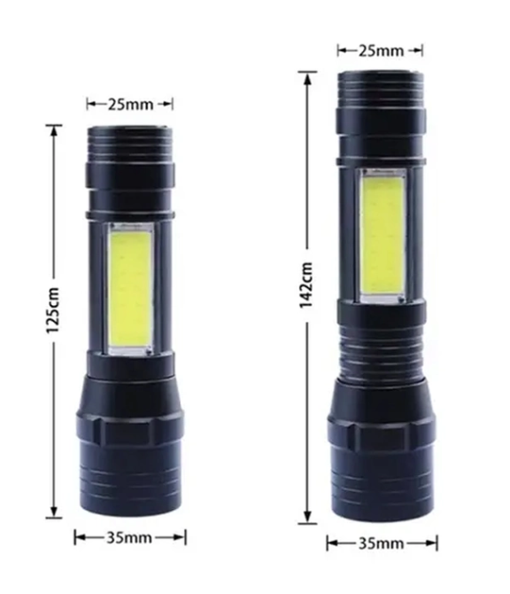 Ліхтарик ручний BAILONG BL-T6-19 USB MICRO CHARGE 5384 Одеса - фото 8