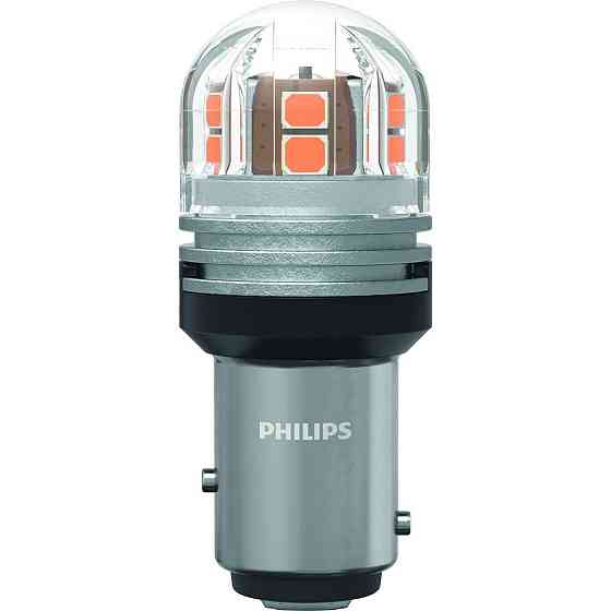 Комплект світлодіодних ламп PHILIPS 11499AU70X2 PY21/5W LED Ultinon Pro7000 BAY15d AMBER 12/24V Харків