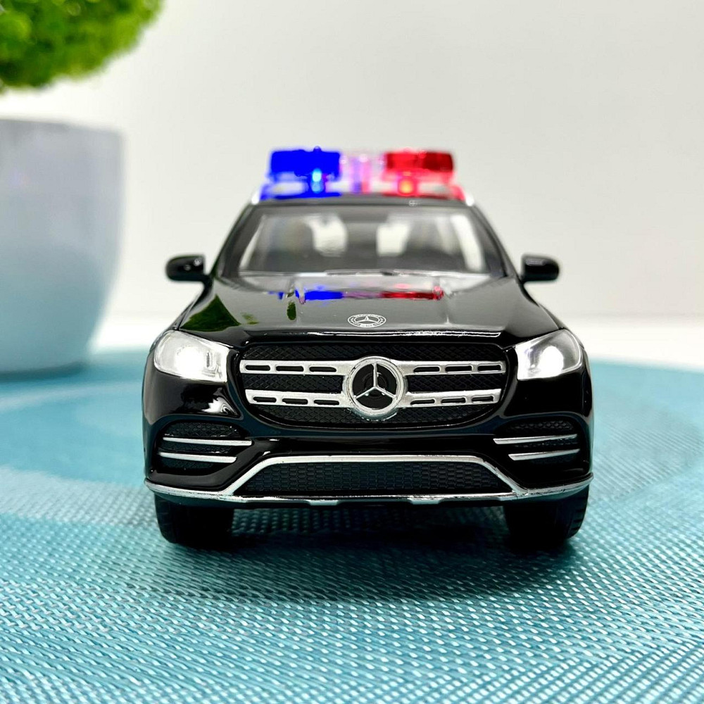 Машина Автосвіт Mercedes gls інерційна відчиняються двері 16.5 см Чорна (AP-1957) Чернігів - фото 8