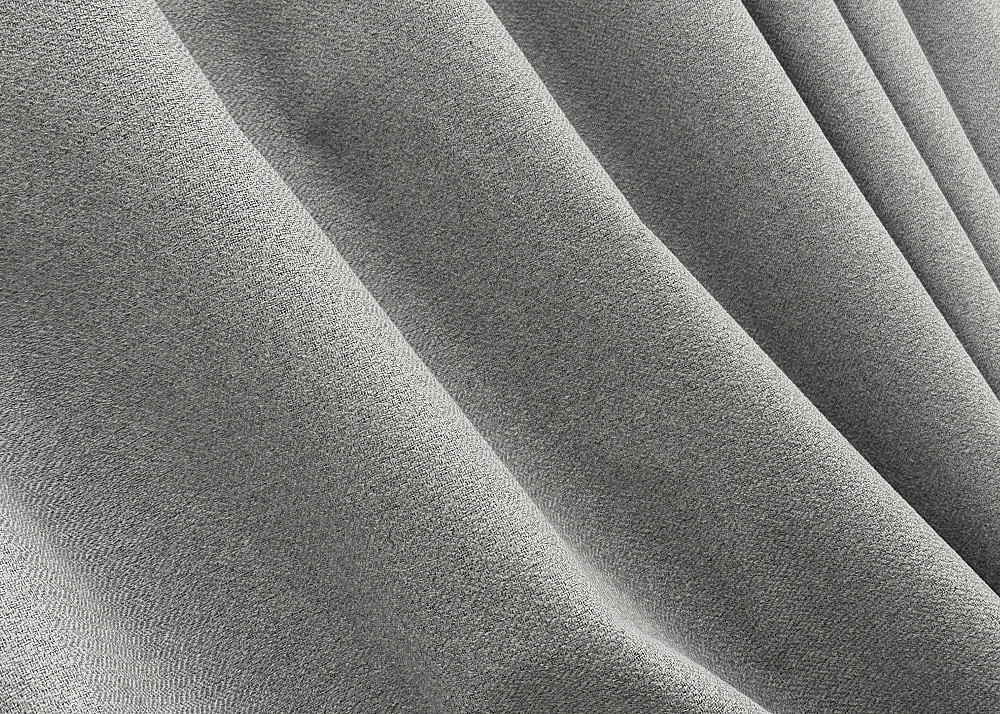 Комплект готовых штор VR-Textil Лен блэкаут № 1822ш Серый 150х270 см 2 шт (33-0821) Киев - изображение 6