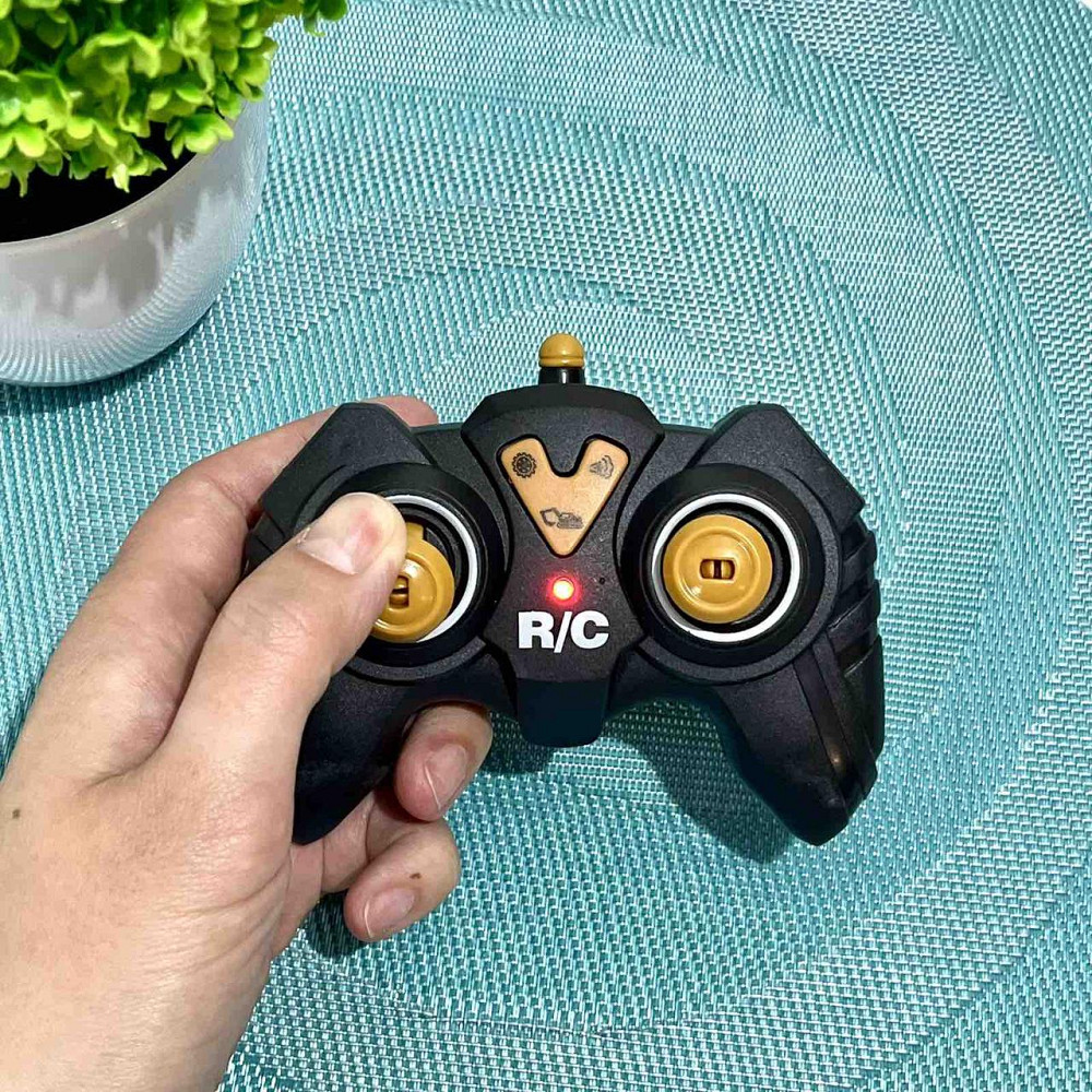 Екскаватор гусеничний на радіокеруванні 30см світло пара/дим рухомий ківш Жовто-чорний (789-410B) Чернігів - фото 9